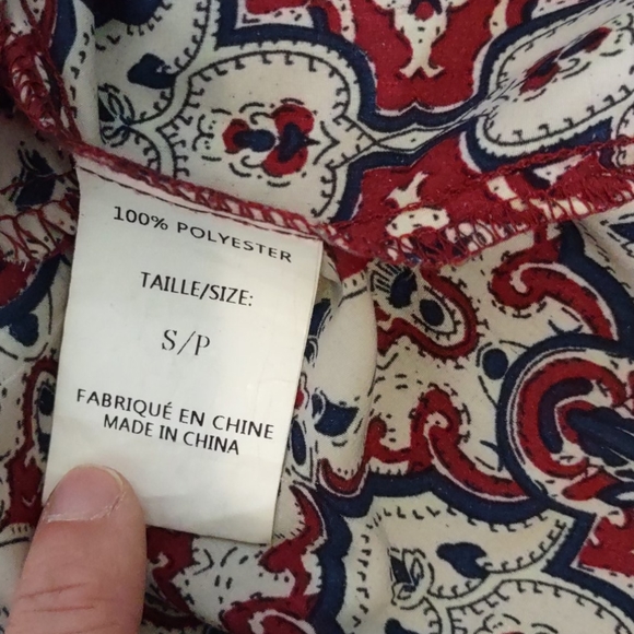 Patterned Mini Boat-neck Summer Dress with Pockets - Picture 5 of 5